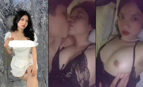 Chia tay xong em gái lộ clip sex tự quay với người yêu cũ