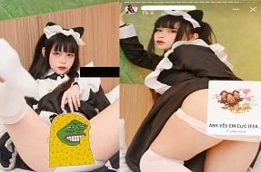 Nện em Gia Hân dâm dục