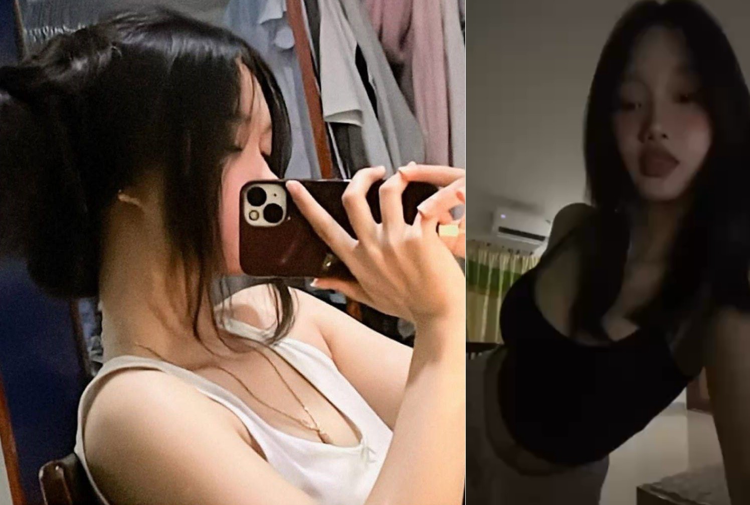 Sex nàng xinh có đôi môi căng mọng