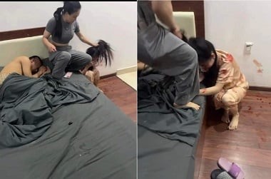 Video đánh ghen hot trên mạng